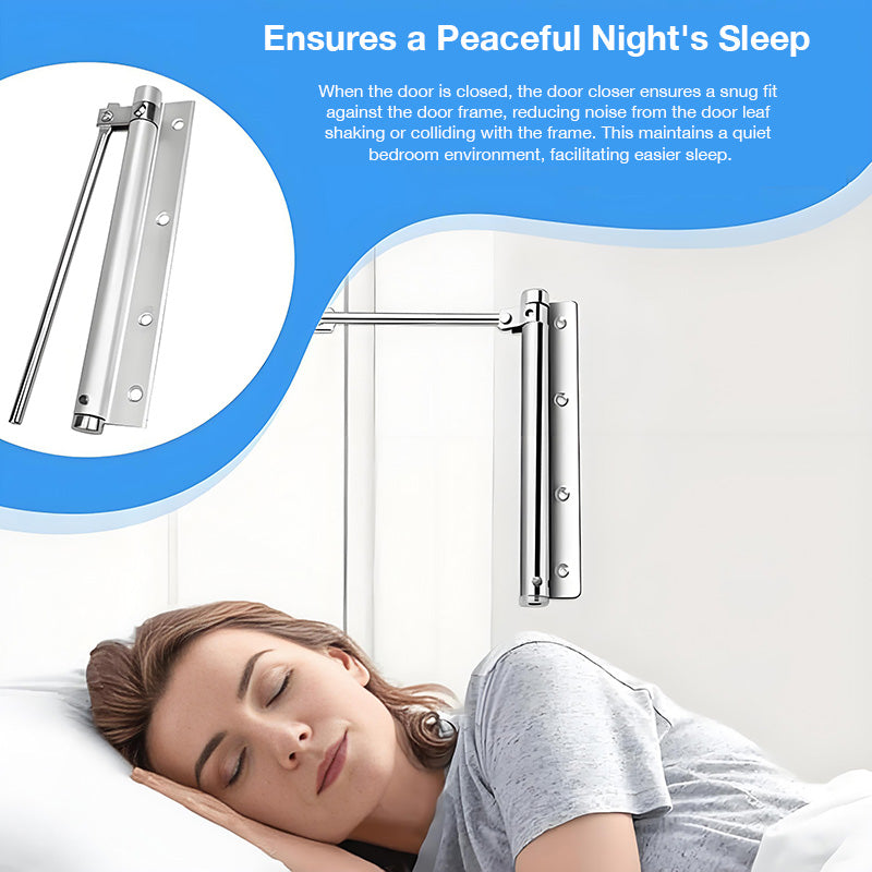 Automatic Door Self-Closing Hinge