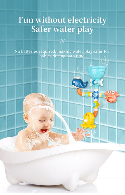 Baby Bath Toy - Wacky Waterworks Pipes Bath Toy - Baby Bathtub Toy with Interactive Features for Cognitive Development