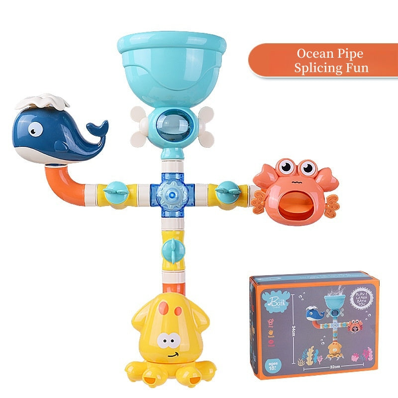 Baby Bath Toy - Wacky Waterworks Pipes Bath Toy - Baby Bathtub Toy with Interactive Features for Cognitive Development