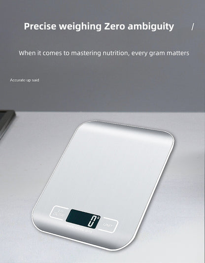 Food Kitchen Scale, Digital Grams and Ounces for Weight Loss, Baking, Cooking, Keto and Meal Prep, LCD Display