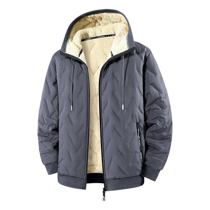 Men's Sherpa-Lined Padded Jacket