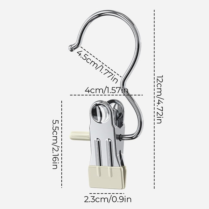 Space-Saving Clothes and Hat Storage Hook