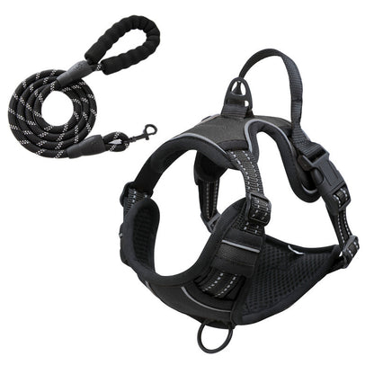 No Pull Dog Harness with  A Free Heavy Duty 5ft Dog Leash