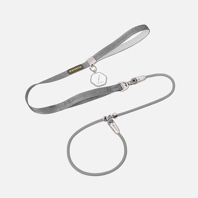 PRO Training Slip Lead (P-Rope)– 360° Anti-Tangle Swivel | Includes FREE Poop Bag Holder