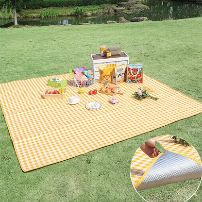 Waterproof Picnic Blanket with Carry Bag Included - Foldable, Sandproof & Extra Thick